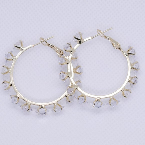 Gold plated Hook Earrings - Picture 3 of 6